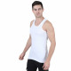 Men's Vest Combo Pack of 3 Integra White - Sleeveless | Regular Fit